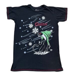 Mutts Organic Earth-Friendly Pajama Sleep Shirt Chillin’ Graphic S/M Sleepwear